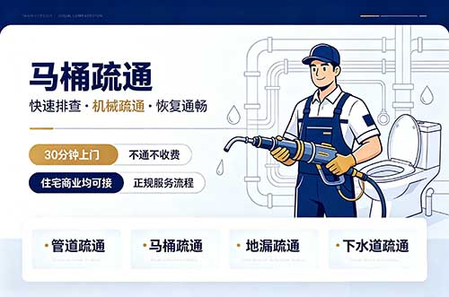 南朗马桶疏通