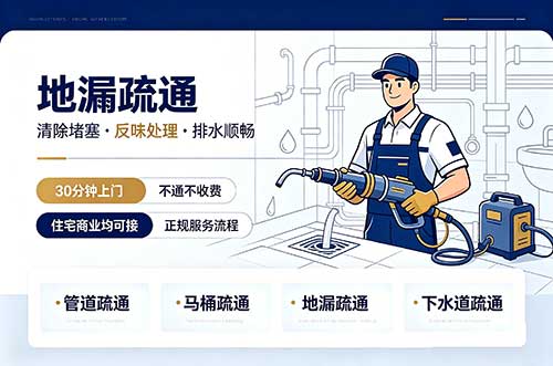 南朗地漏疏通