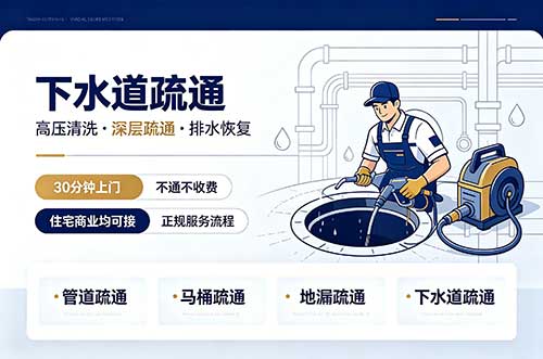 南朗下水道疏通